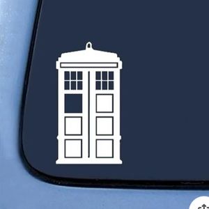 🔹 3/$15! TARDIS Doctor Who Vinyl Sticker / Cling